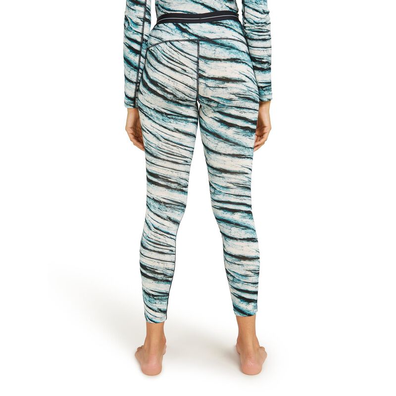 Icebreaker W Merino 200 Oasis Leggings POW AOP image number 1